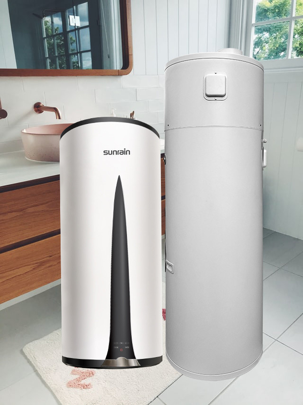 60L/80L/100L Wi-Fi R134a Soğutucu Su Isıtıcısı ısı pompası HI-COP kanalsız